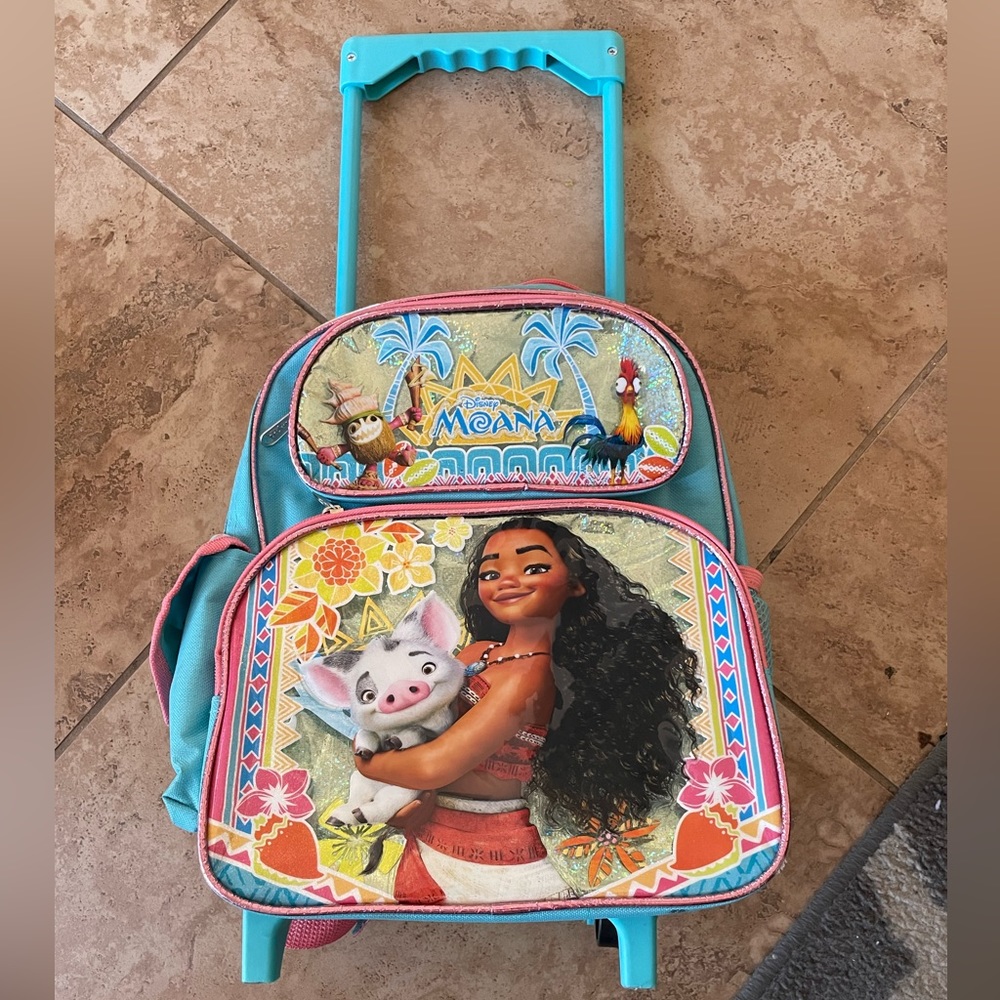Moana rolling backpack
